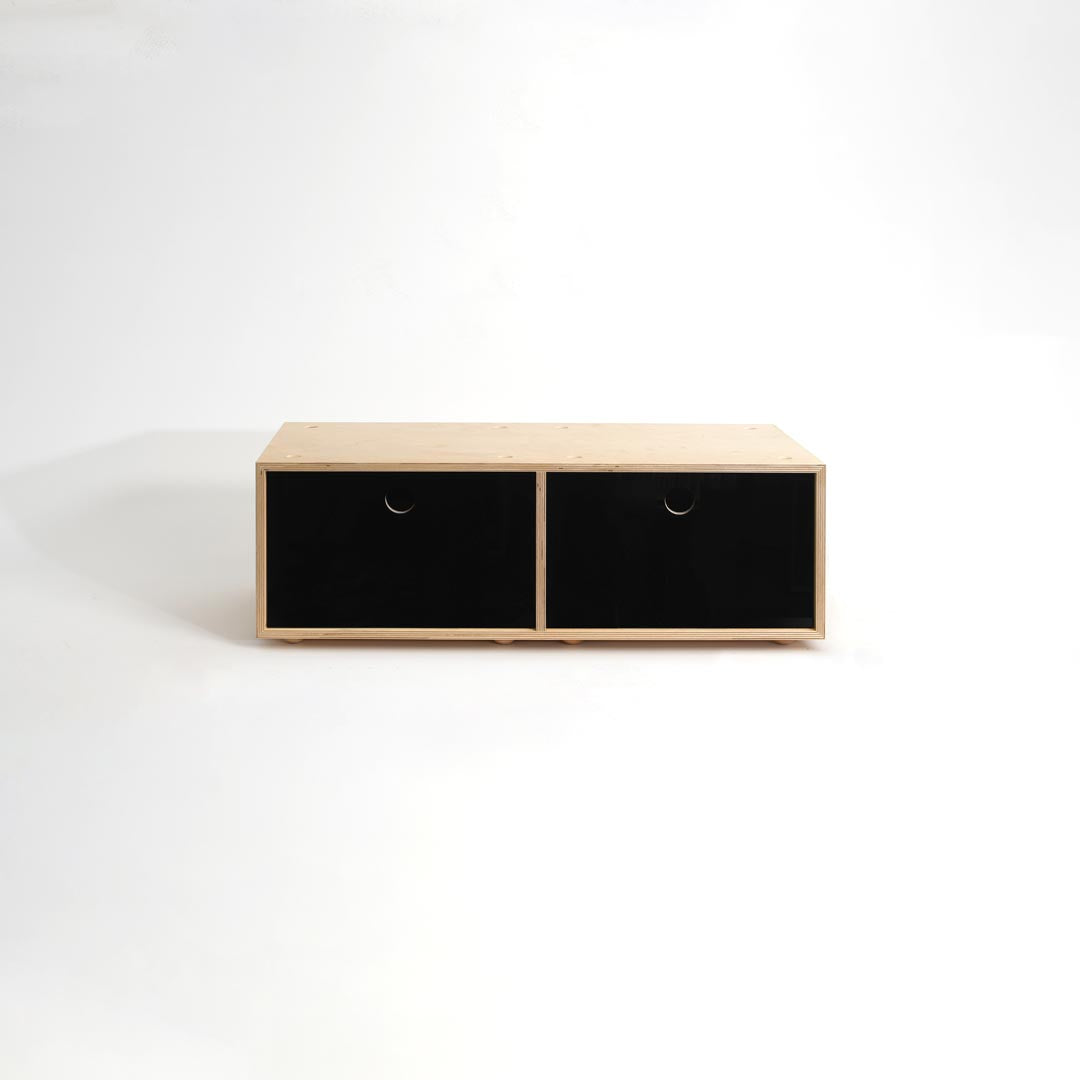 CD / DVD Storage Cabinet - Birch - Small
