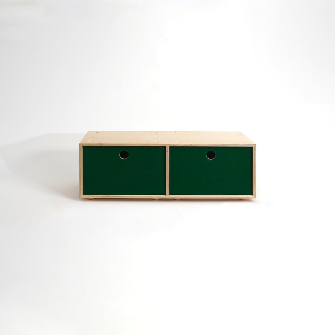 CD / DVD Storage Cabinet - Birch - Small