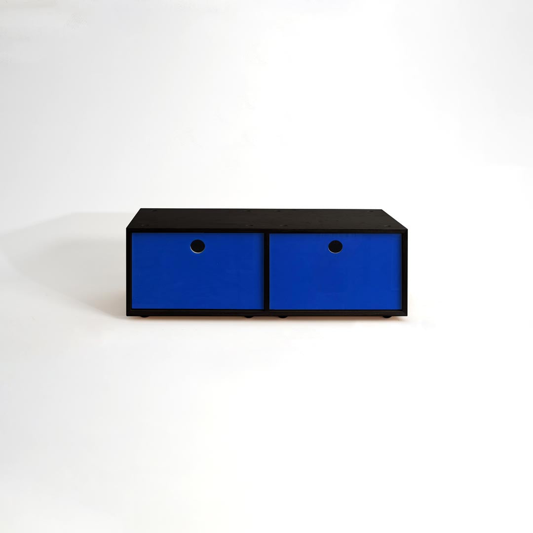 CD / DVD Storage Cabinet - Black - Small