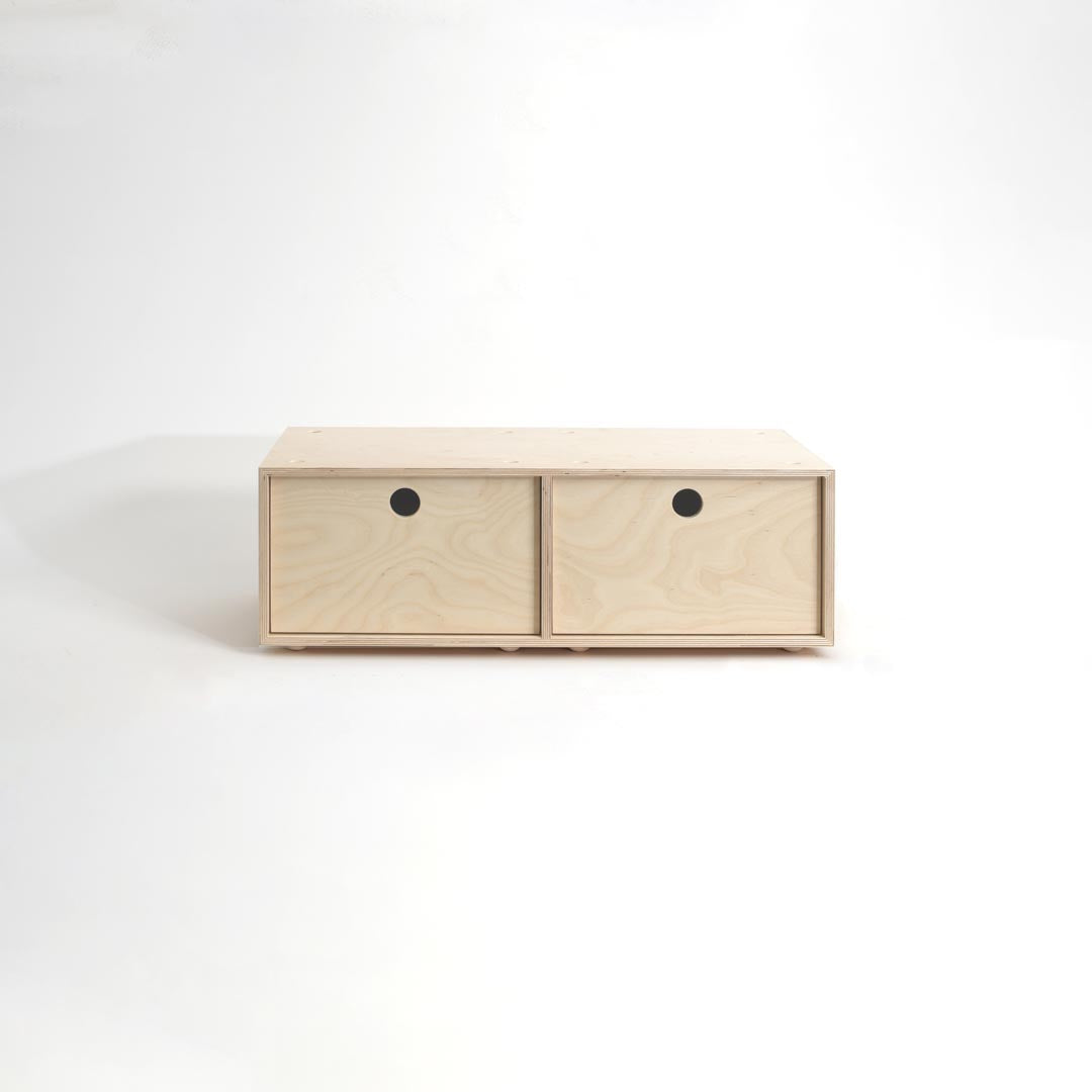 CD / DVD Storage Cabinet - Unfinished - Small