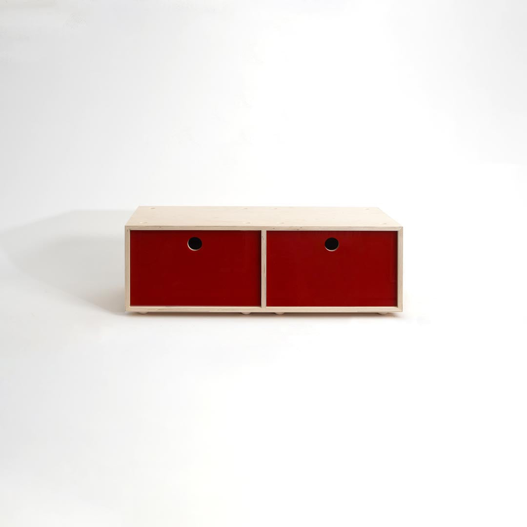 CD / DVD Storage Cabinet - Unfinished - Small