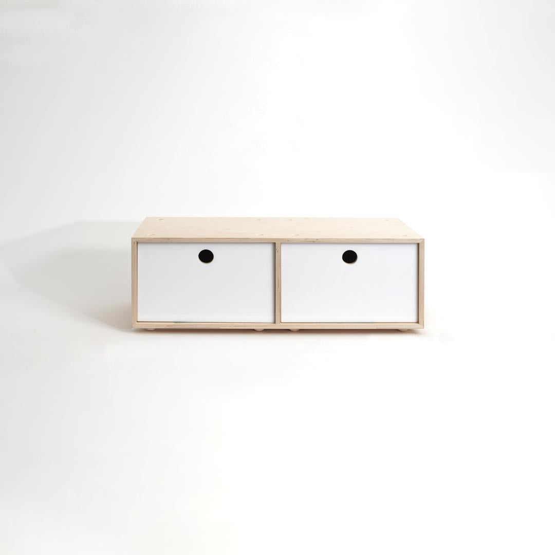 CD / DVD Storage Cabinet - Unfinished - Small