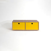 CD / DVD Storage Cabinet - Walnut - Small