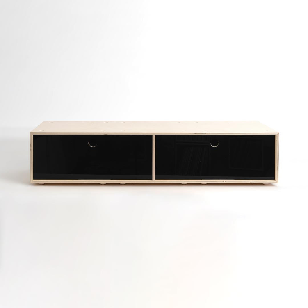 CD / DVD Storage Cabinet - Unfinished - Large