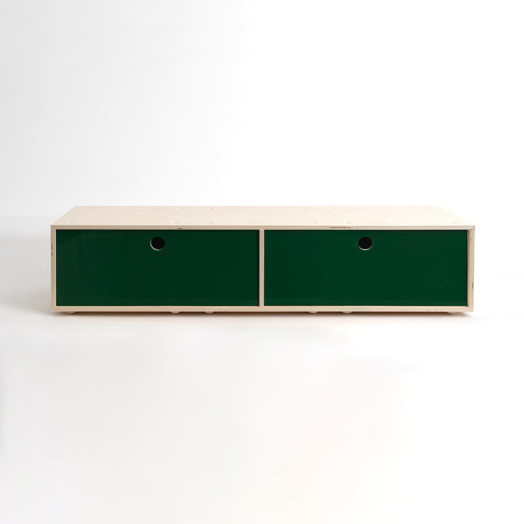 CD / DVD Storage Cabinet - Unfinished - Large