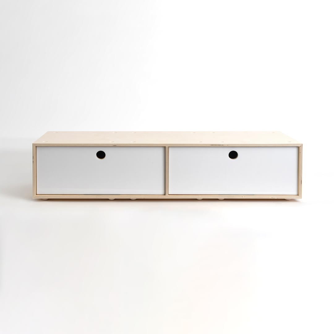 CD / DVD Storage Cabinet - Unfinished - Large
