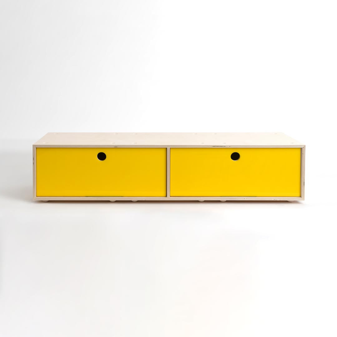 CD / DVD Storage Cabinet - Unfinished - Large