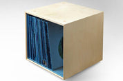 Stackable storage cube for vinyl records and books