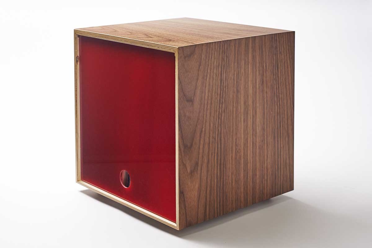 Storage Cube - Walnut - Scratch & Dent
