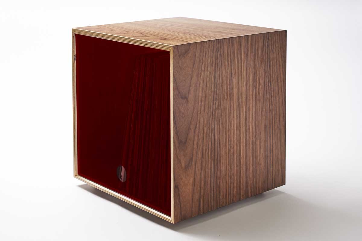 Storage Cube - Walnut - Scratch & Dent