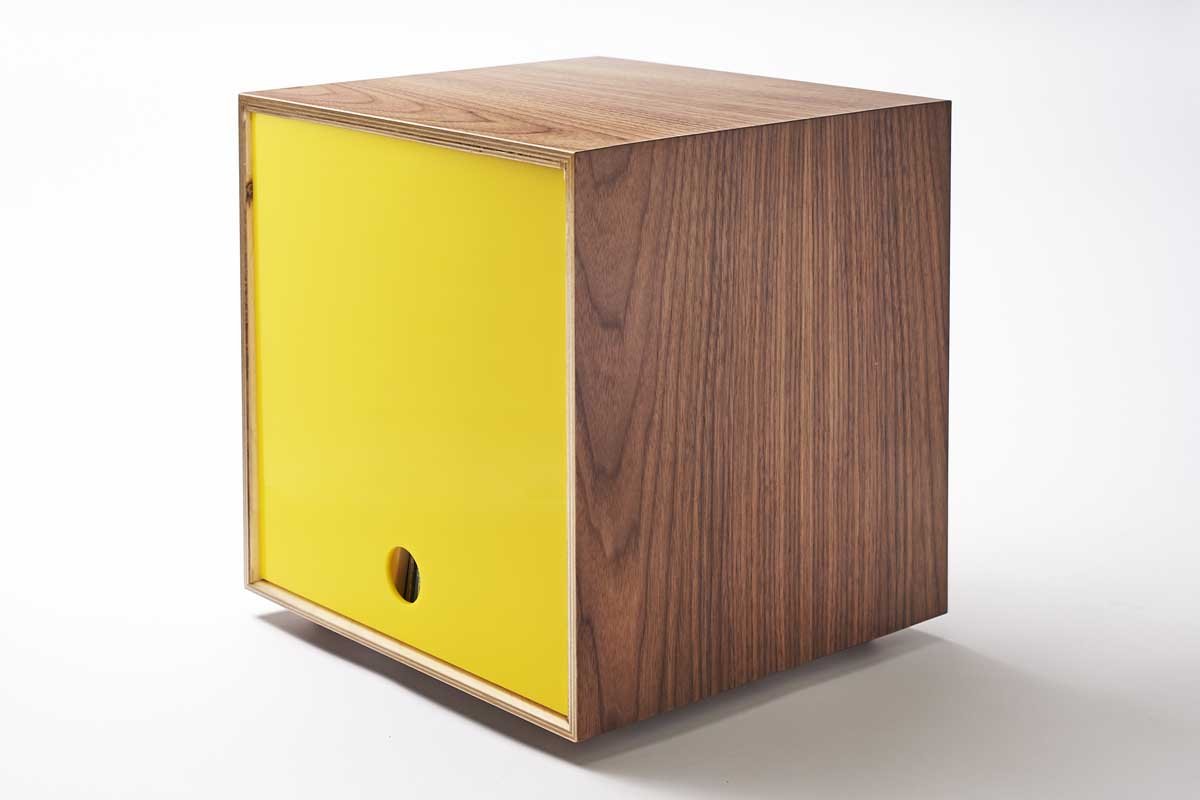 Storage Cube - Walnut - Scratch & Dent