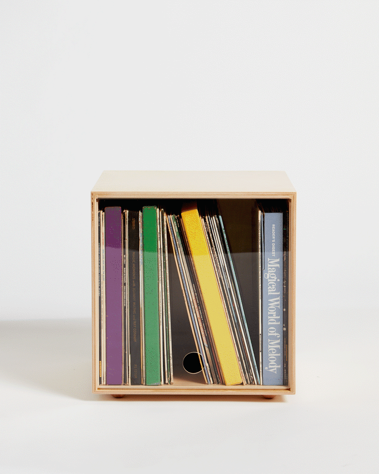 Vinyl Record Storage for Albums, LPs and 45s - Simple Wood Goods