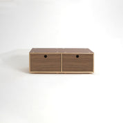 CD / DVD Storage Cabinet - Walnut - Small