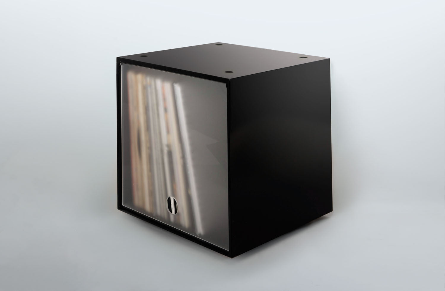 Storage Cube - Black - Scratch & Dent with Frost door - Simple Wood Goods