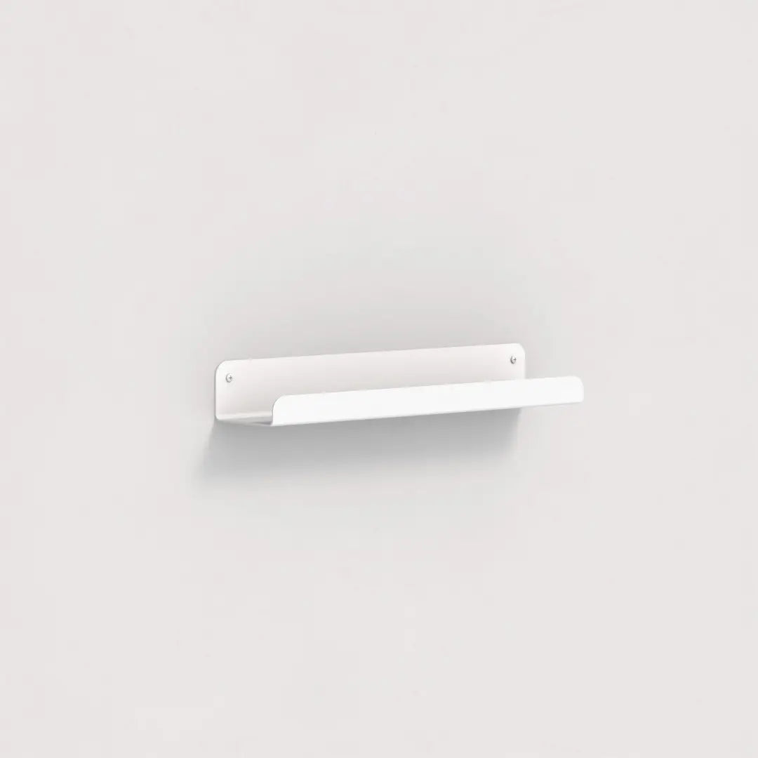 simple metal wall mounted display shelf