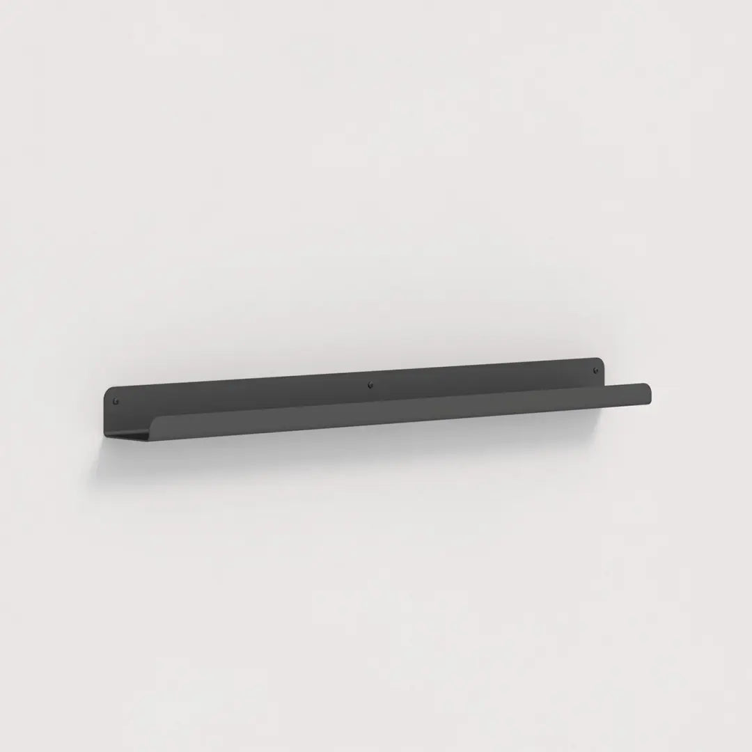 simple metal wall mounted display shelf