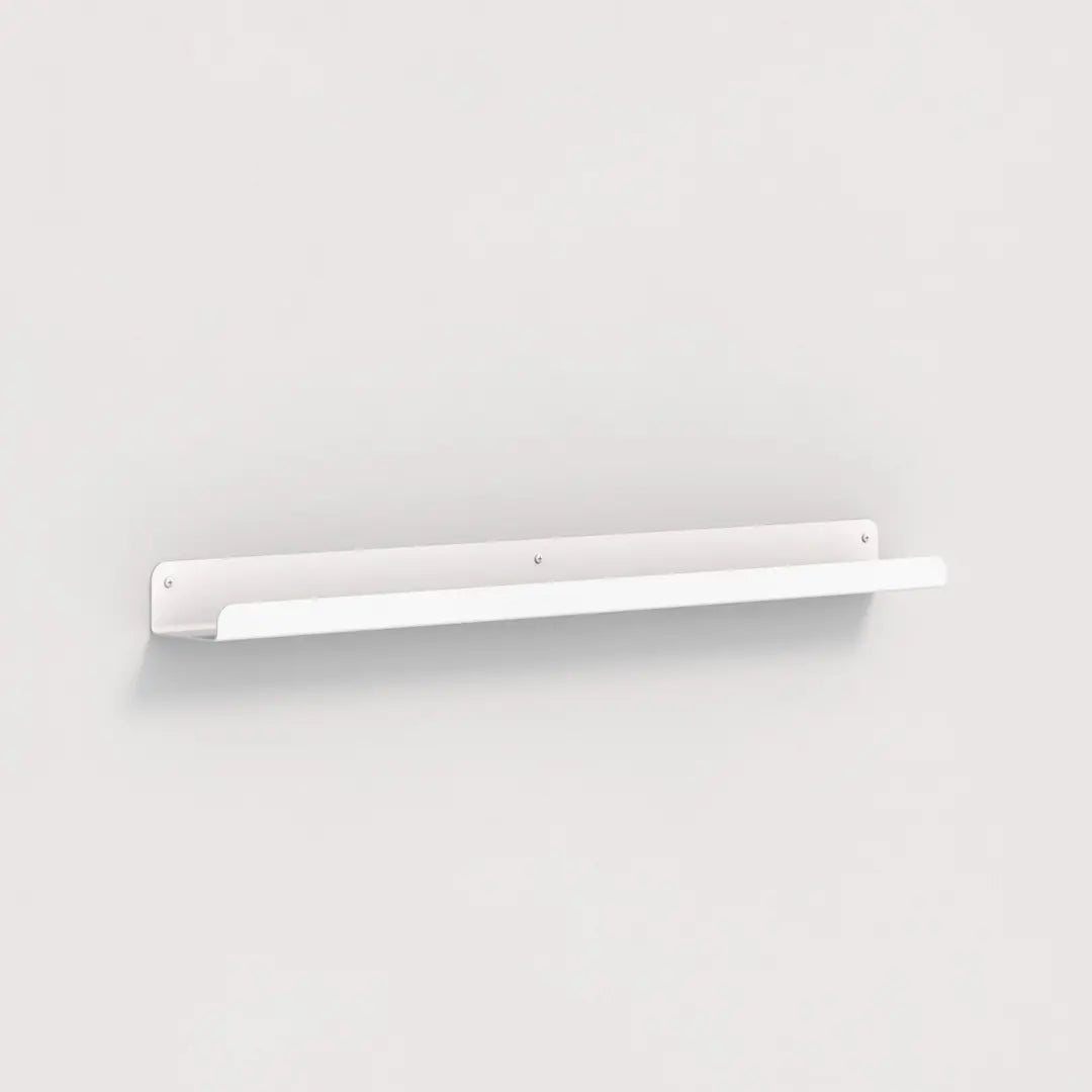 simple metal wall mounted display shelf
