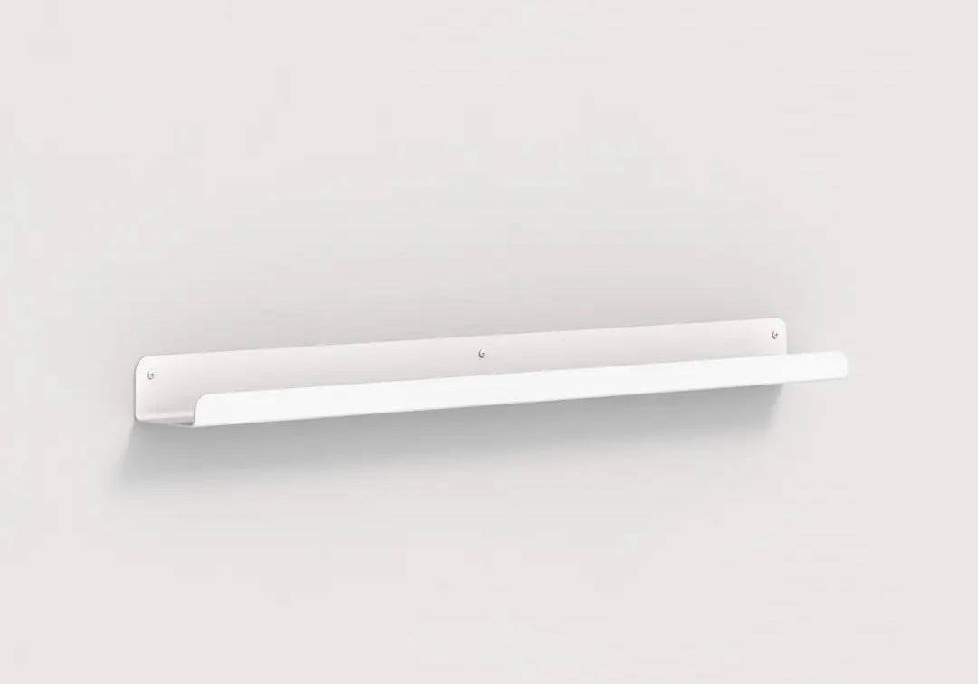 simple metal wall mounted display shelf