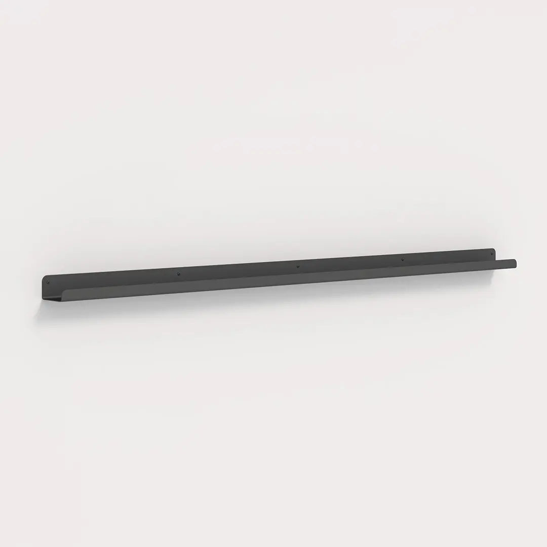 simple metal wall mounted display shelf