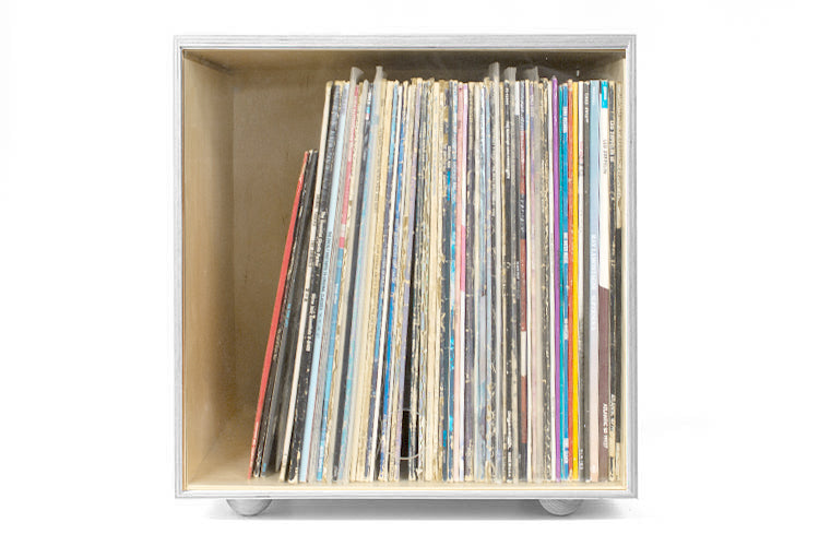 Vinyl Record Storage Cube - Stackable, Modern, Hand Made in USA – Simple  Wood Goods