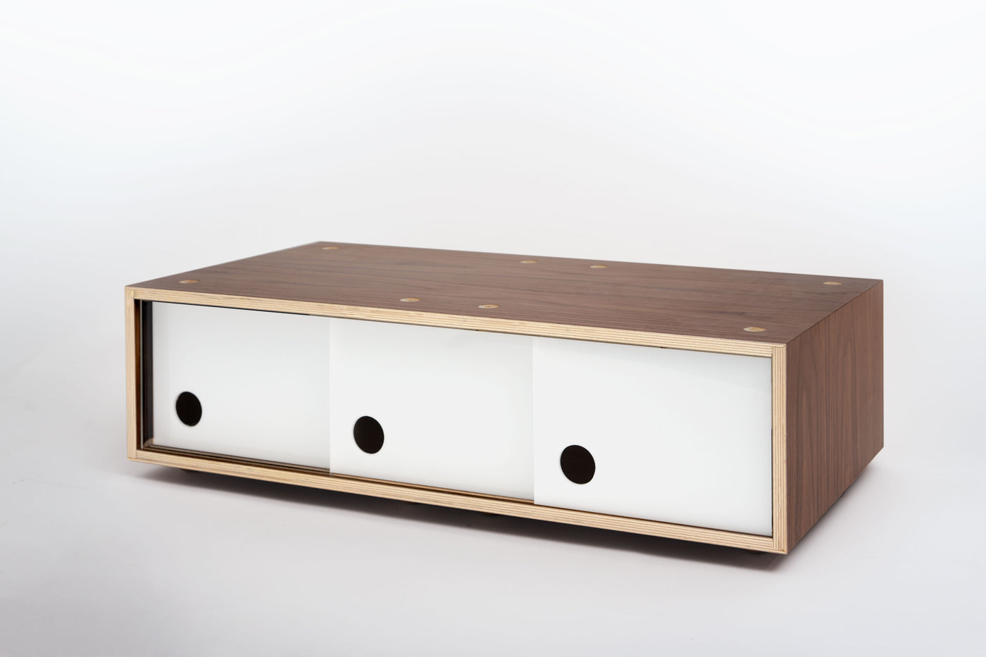 Stereocab - Walnut - 2 Cubes Wide