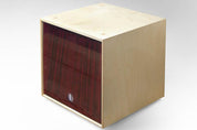 Stackable storage cube for vinyl records and books