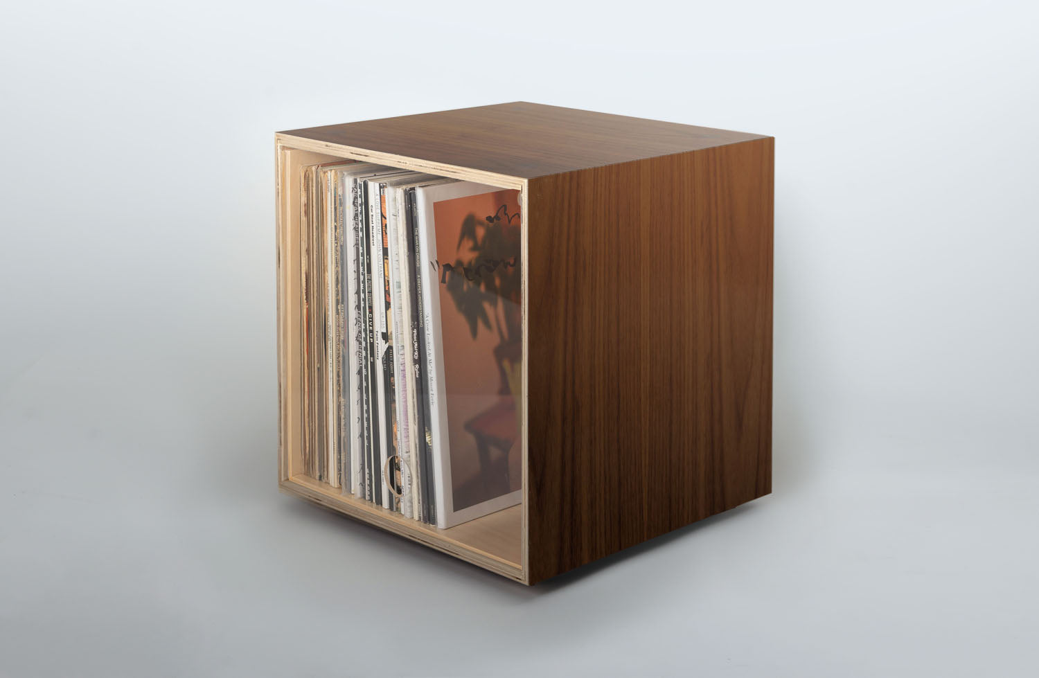 Vinyl Record Storage Cube - Stackable, Modern, Hand Made in USA ...