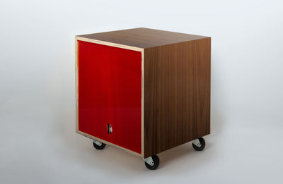Storage Cube - Walnut