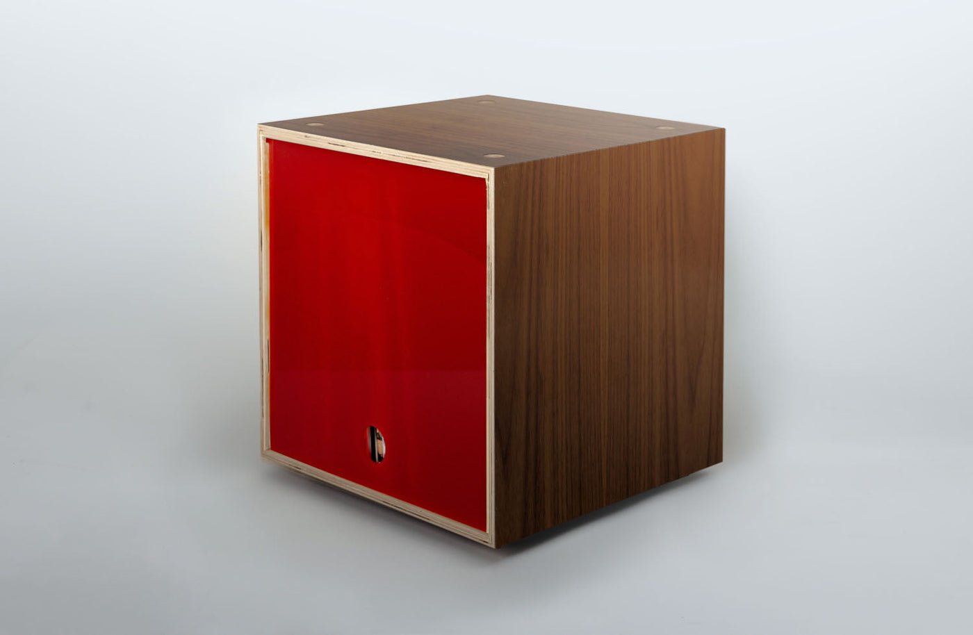 Storage Cube - Walnut